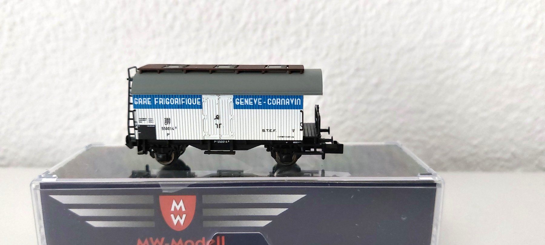 Modellini di ferrovie: MW Exclusiv Modell Kühlwagen SBB – Nuovo e nell'imballaggio originale da Biberist venduto da Ntrains