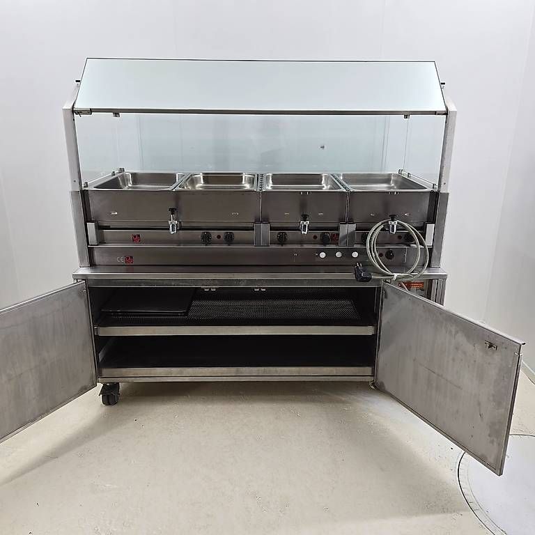 Elettrodomestici da cucina: Wärmebuffet Beer 4x GN 1/1 – Usato da Wolhusen venduto da Gastrorampe 6
