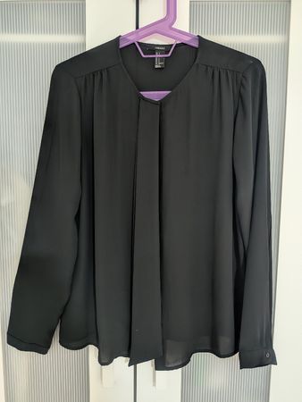 Forever 21 black blouse, size S - good condition