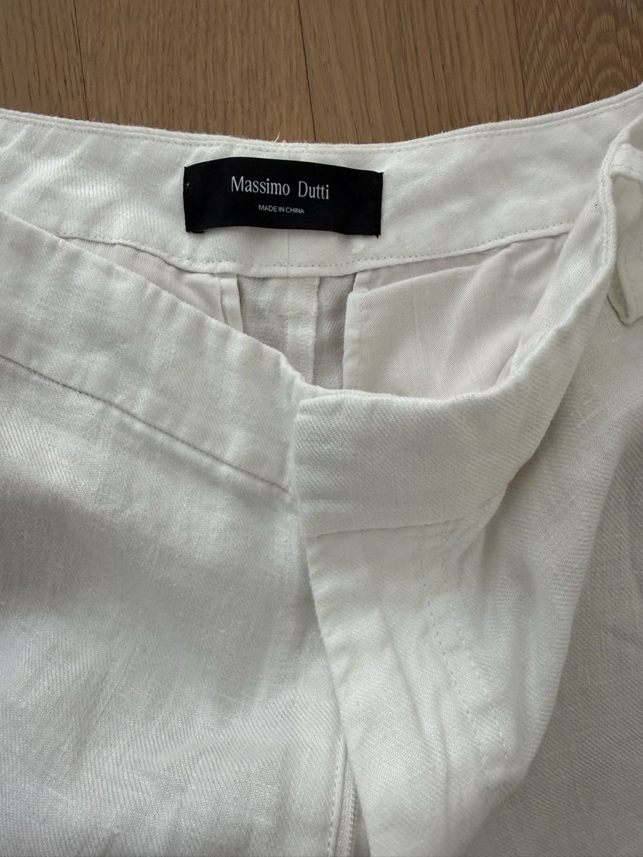 Massimo Dutti Pantaloni: Massimo Dutti Hose weiss Grösse 36  – Usato da Ottenbach venduto da Suni_82 1