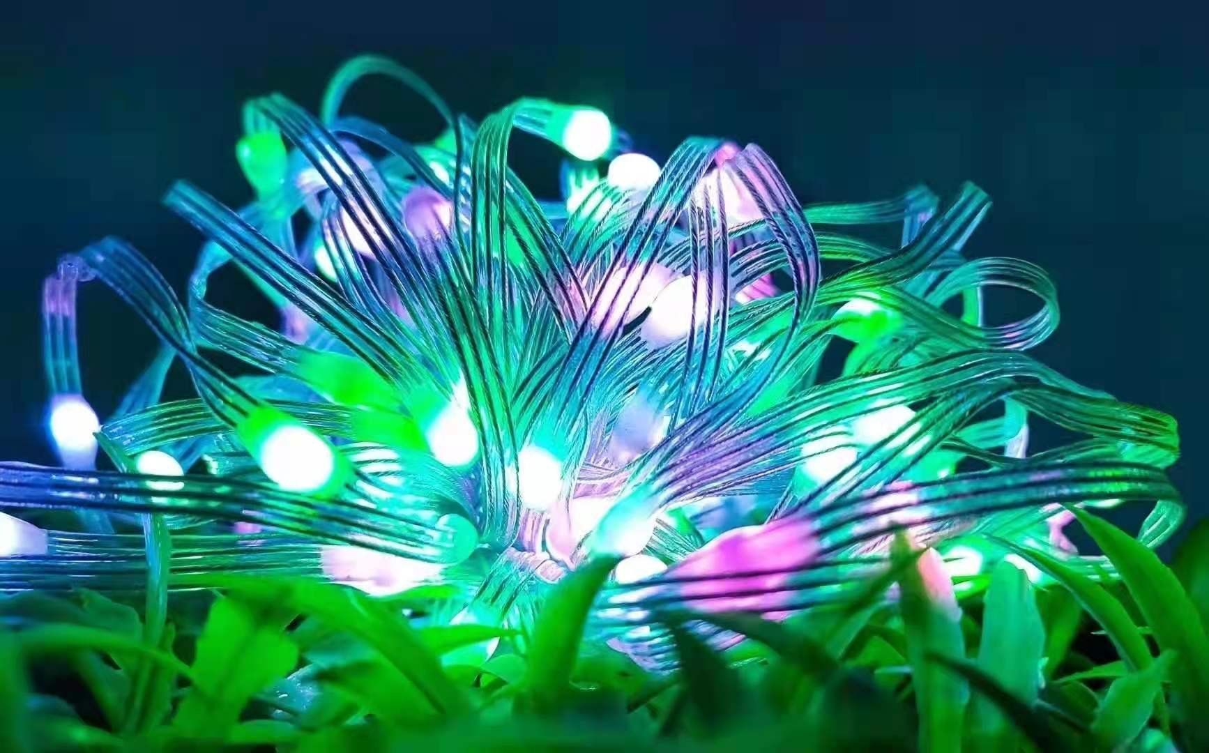 Illuminazioni natalizie: RGB-Weihnachtsbeleuchtung 5 Meter, USB – Nuovo e nell'imballaggio originale da Oberrüti venduto da siyito 1