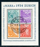 Zst W 1 Naba 1934 - Zürich 11.X.37
