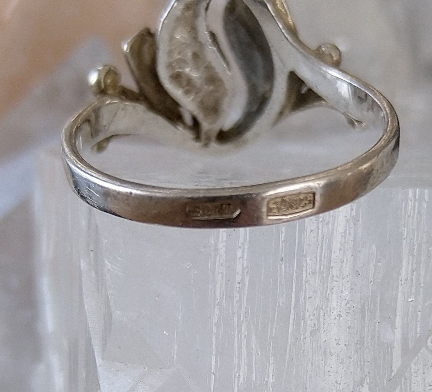 Anelli: FLORALER RING IN 925 SILBER – Usato da Romanshorn venduto da Glitzer-Paradies 5