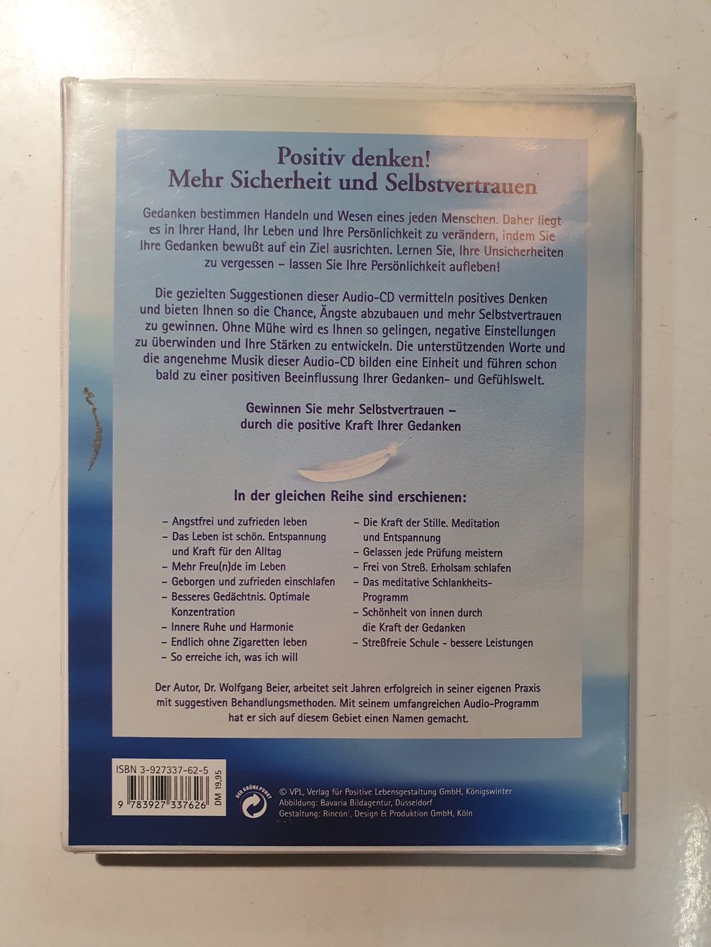 Hörbücher: Audoi CD Positiv denken – Gebraucht aus Zürich von loosebone 1