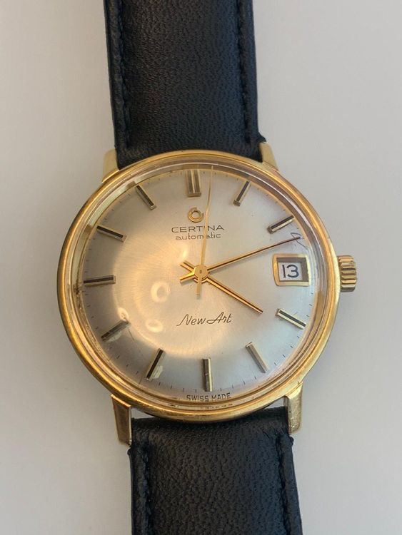 Certina automatic hotsell new art gold