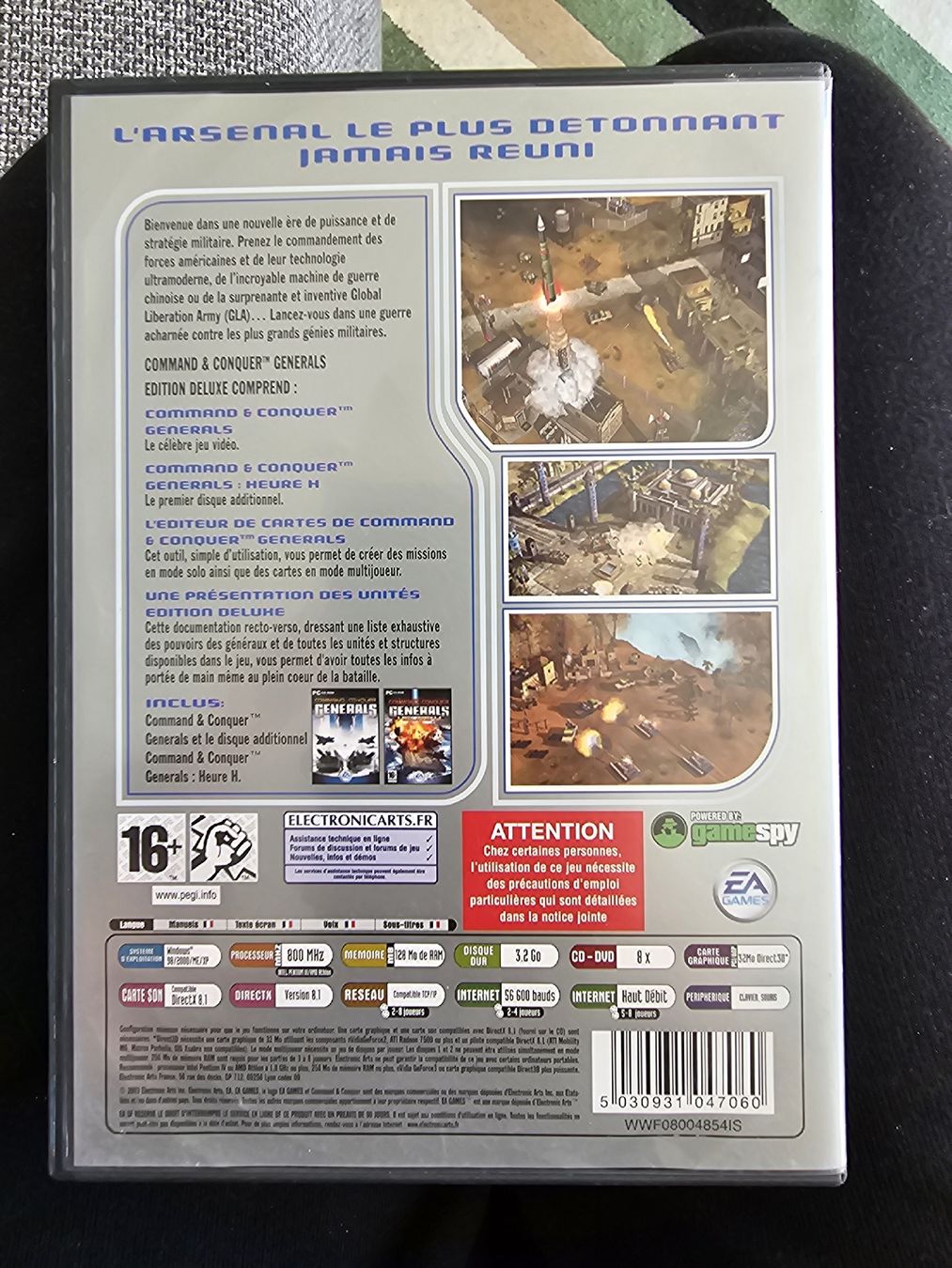Giochi: PC Jeu Command & Conquer Generals Deluxe Edition FR – Usato da Forel (Lavaux) venduto da Clelia94 7