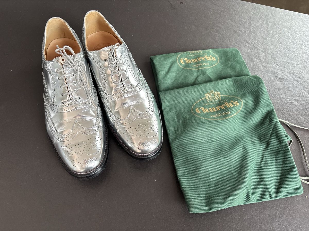 Church's Damenschuhe: CHURCH - Derbies Argent - 39 – Gebraucht aus Chardonne von teenyweeny 7