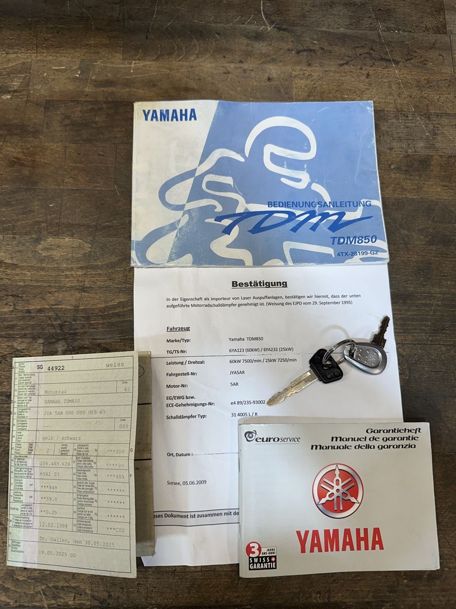Yamaha Strasse: Yamaha TDM 850 – Gebraucht aus Rebstein von Svnb03 6