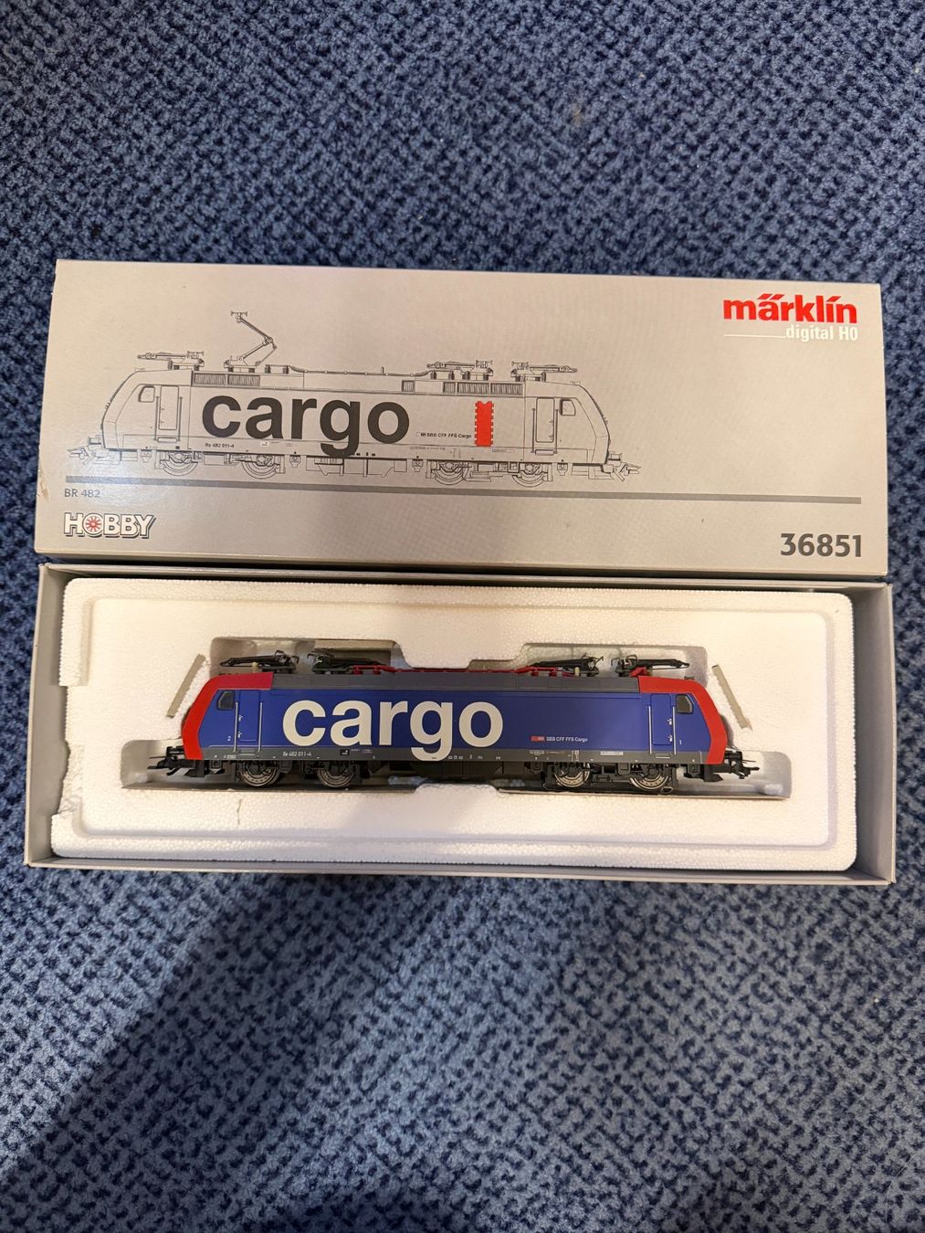 Märklin Modellini di ferrovie: Märklin H0 36851 BR 482 Cargo E-Lok Digital – Usato da Wettswil venduto da TaMiAllroundservice 1