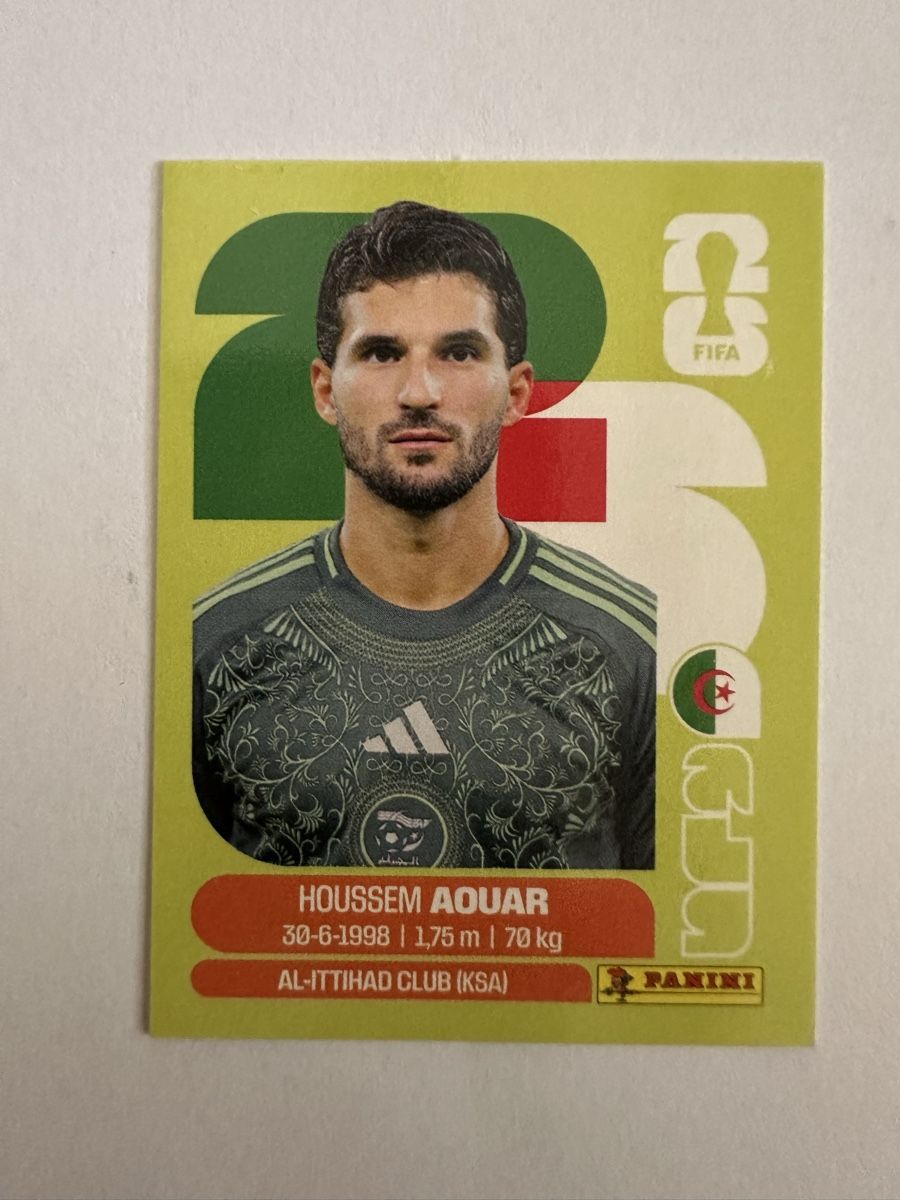 Panini Sammelbilder & Trading cards: Panini Sticker WM 2026 ALG 9 Houssem Aouar – Neu (gemäss Beschreibung) aus Herisau von Ballenberger