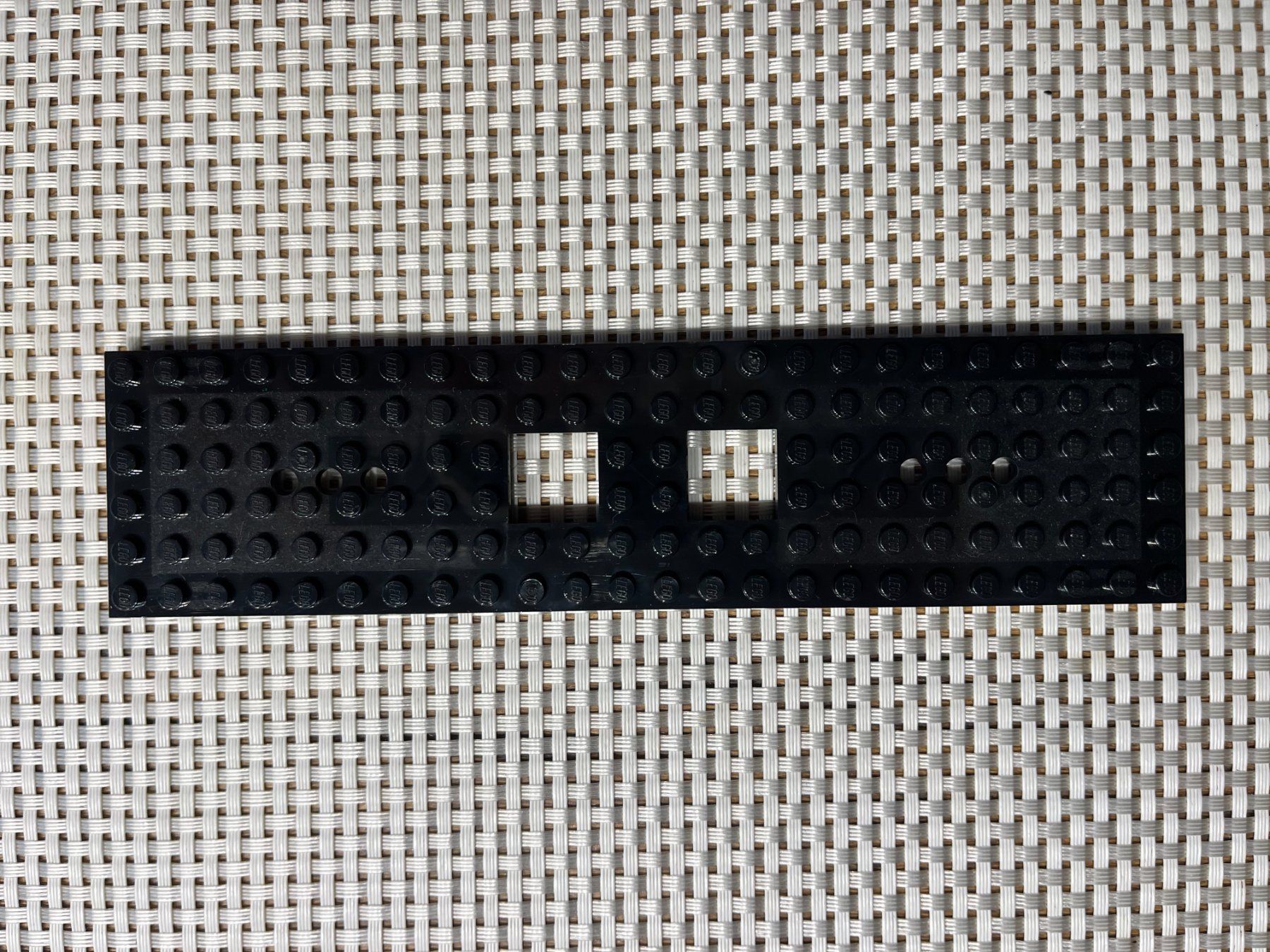 Lego Spielzeuge: Lego Eisenbahn Platte Grundplatte schwarz – Gebraucht aus Buochs von Techtelmechtel
