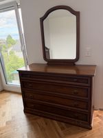 Kosmetik Kommode mit Spiegel im klassischer Vintage-Stil