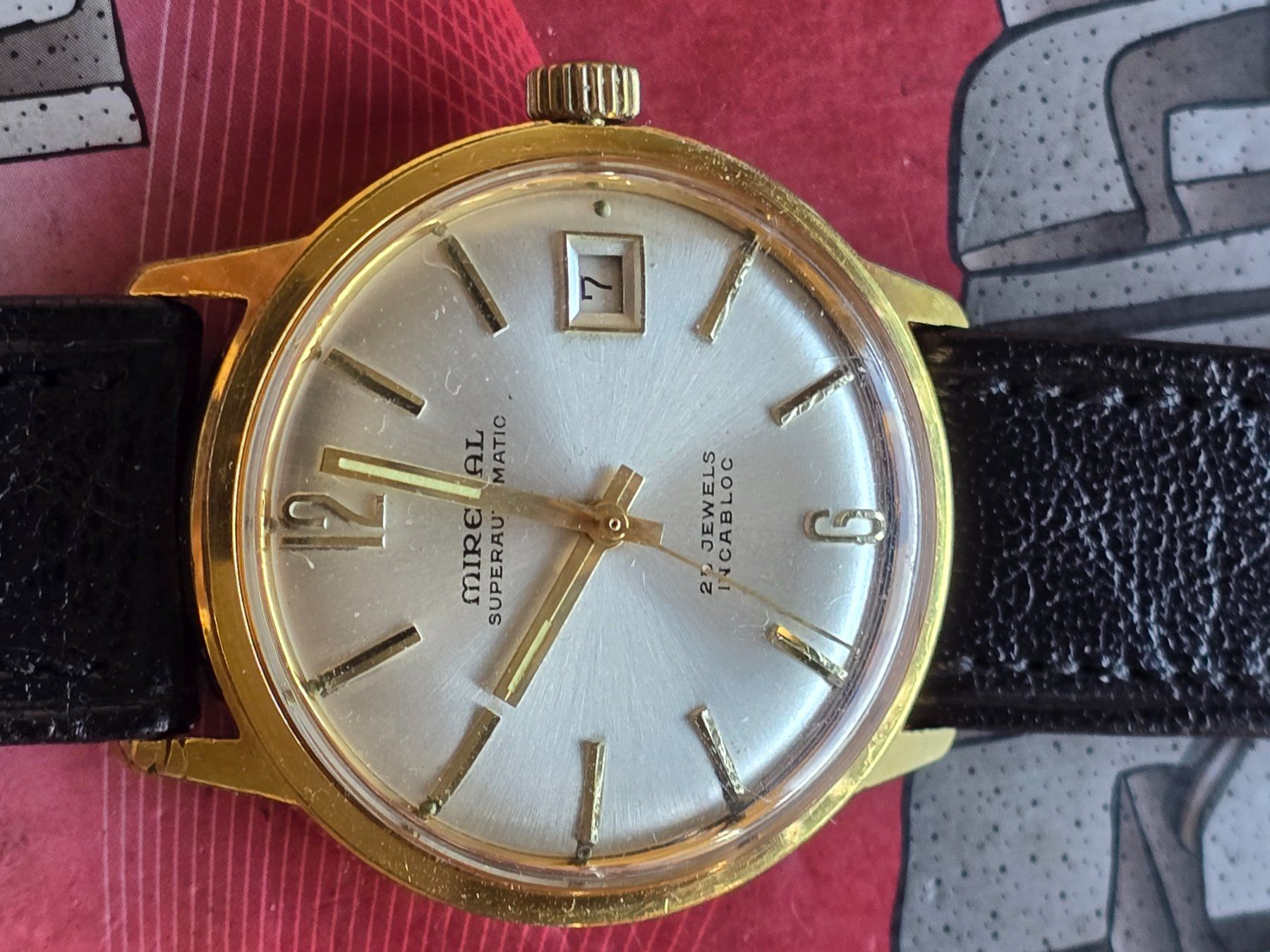 Mirexal Orologi: 449  Mirexal Superautomatic  Date 25 Jewels – Usato da Muri AG venduto da Corredor 3