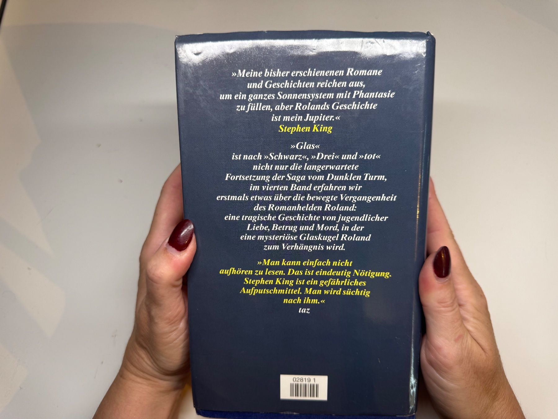 Libri: ROMAN: Stephen King, Glas – Usato da Grosswangen venduto da Deutsche_Romane 9