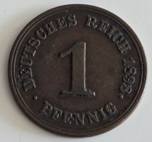 Münze 1 Pfennig Deutsches Reich 1898