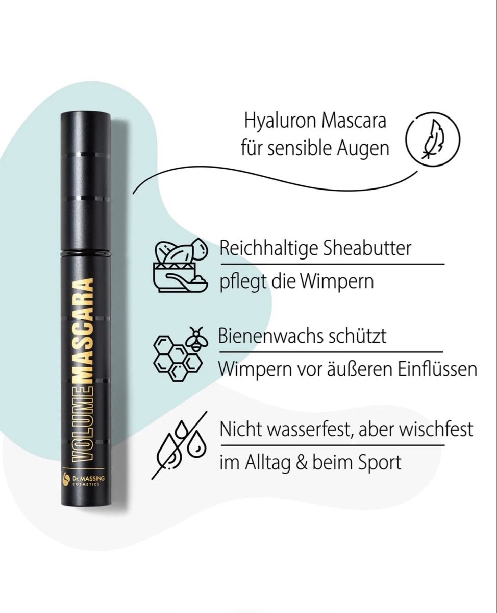 Make-up: Dr. Massing Mascara mit Hyaluronsäure – Nuovo e nell'imballaggio originale da Embrach venduto da KleineFee51 2