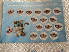 Stickerbogen "Story Mania" 15 Sticker neu