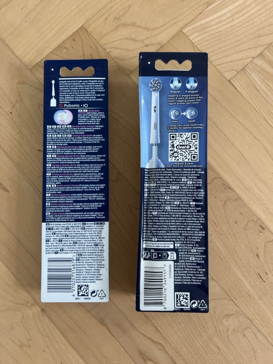 Oral B Zahnpflege: Oral-B Ersatzbürsten Sensitive Clean Pro ORIGINALVERPACKT – Neu und originalverpackt aus Zürich von Alexandra2206 1