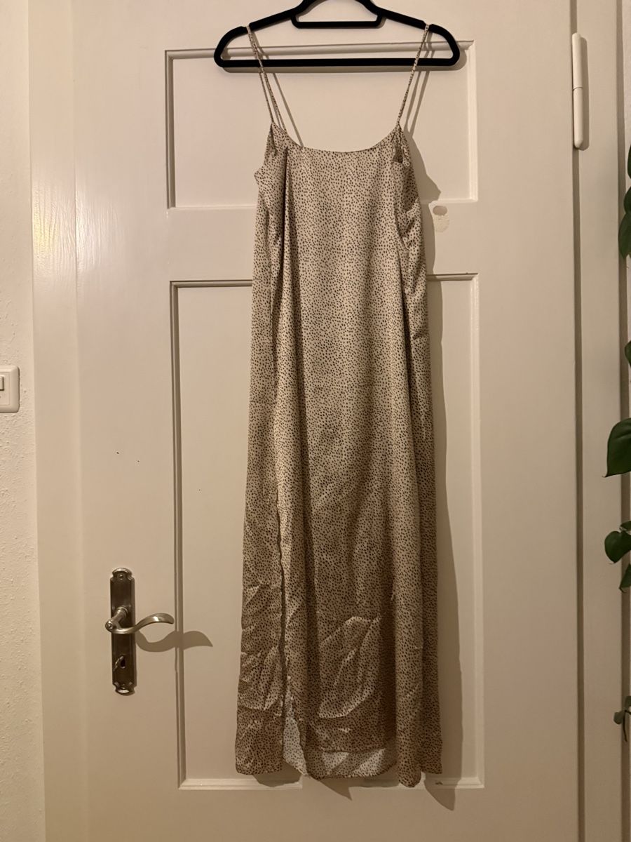 Mango Robes: MNG Dress spotted pattern size S with straps – D'occasion à Zürich par mha_mx9n
