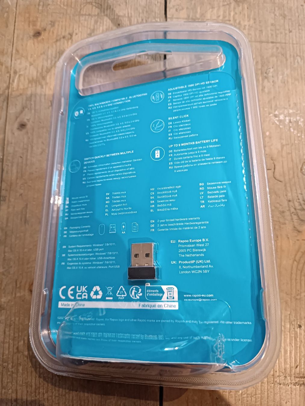 Rapoo Mouse: Wireless Maus neu  – Nuovo e nell'imballaggio originale da Brienzwiler venduto da far_28cn 1