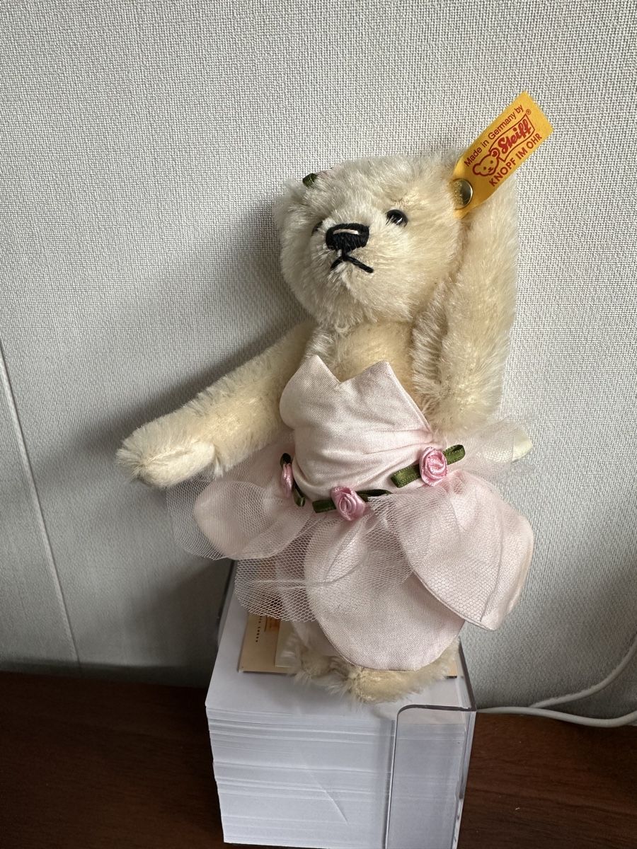 Steiff Puppen: Teddy 🌺Mädchen mit rosa Kleid von Steiff – Neu (gemäss Beschreibung) aus Mumpf von A_B_E 1