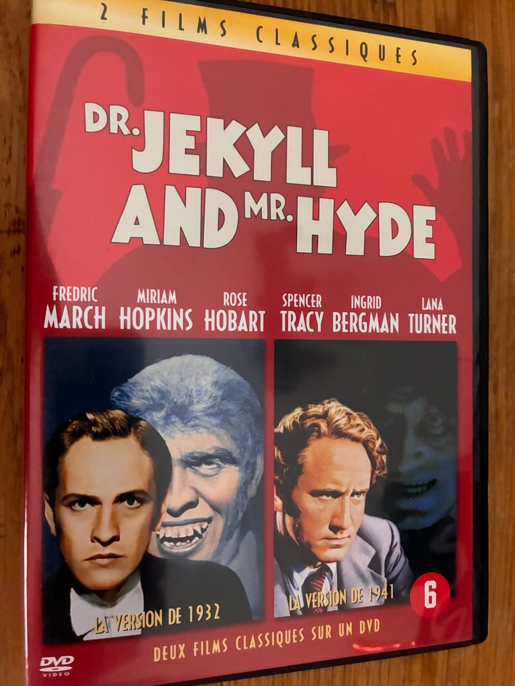 Tous les DVDs: Dr. Jekyll & Mr. Hyde (DVD, Version de 1931 et 1941) – D'occasion à Vevey par zecollector