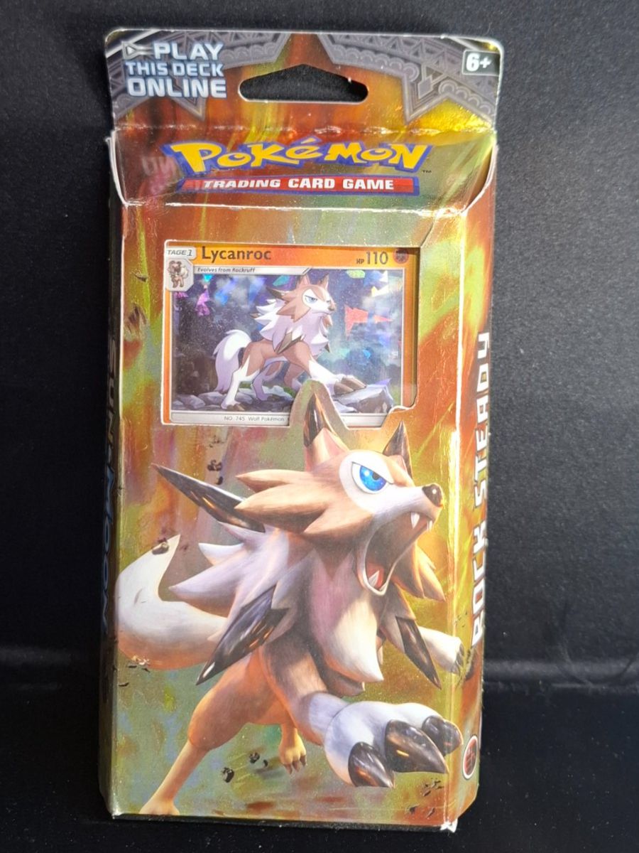 Pokémon Carte collezionabili: POKEMON ROCK STEADY THEME DECK SUN&MOON - 60 Karten....... – Nuovo e nell'imballaggio originale da Schlieren venduto da Alena020_0