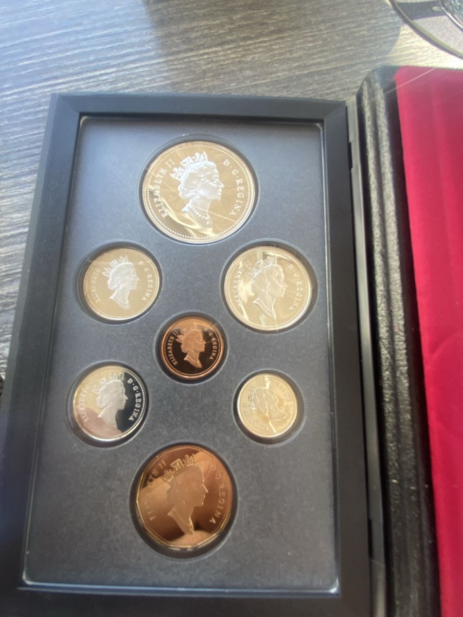Alle Münzen: Canada Set 1996 Silbermünzen mit Dollar McIntosh  – Neu (gemäss Beschreibung) aus Muralto von Alex1912 3