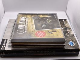 Commandos 1 + mission, et 3: Lot de 3 jeux PC vintage -