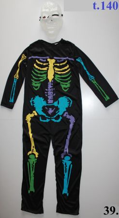 Costume squelette / Skelett    t. 140