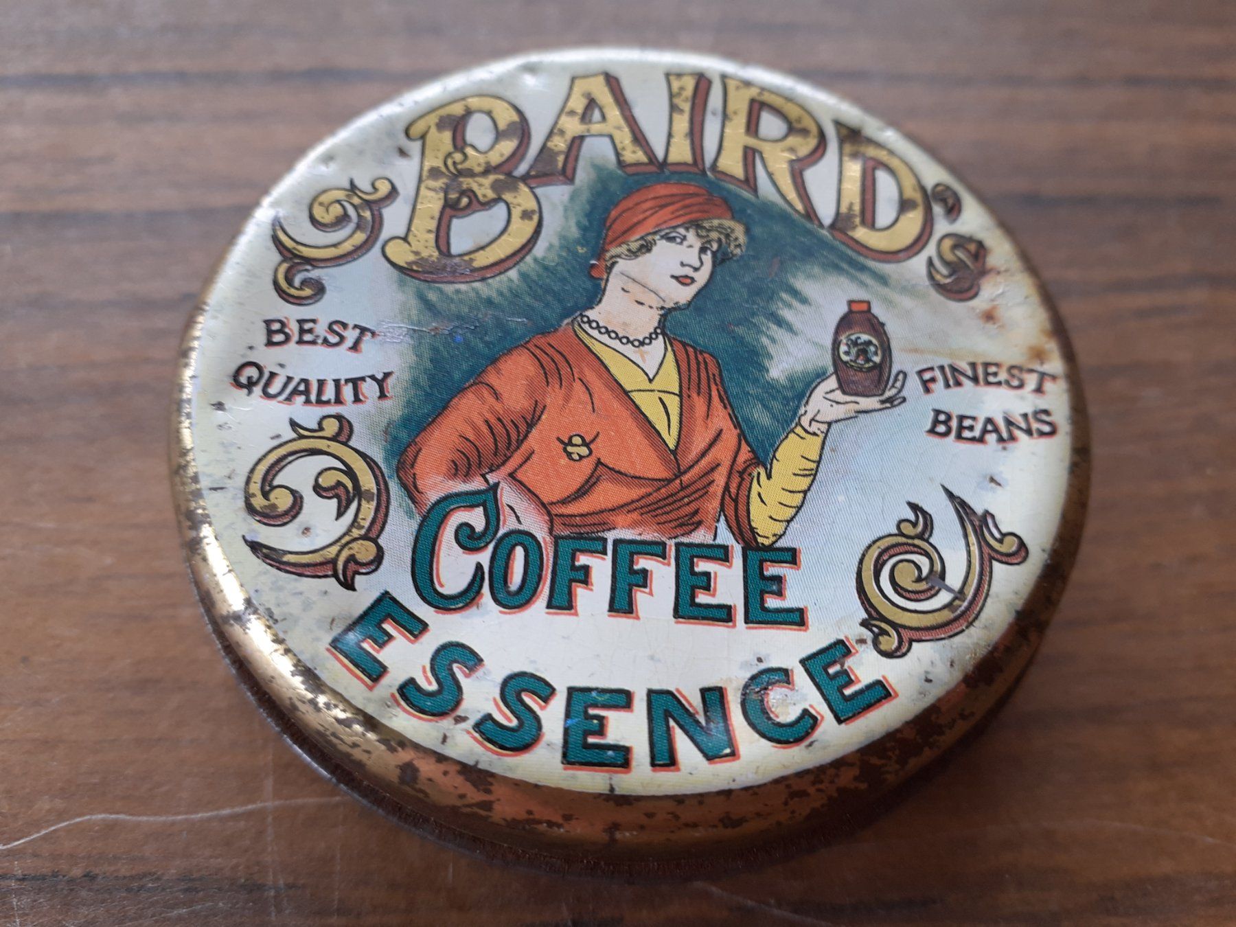 Barattoli: Antike Blechdose Kaffee – Usato da Mörschwil venduto da antiksalon 6
