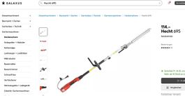 Heckenschere elektrisch