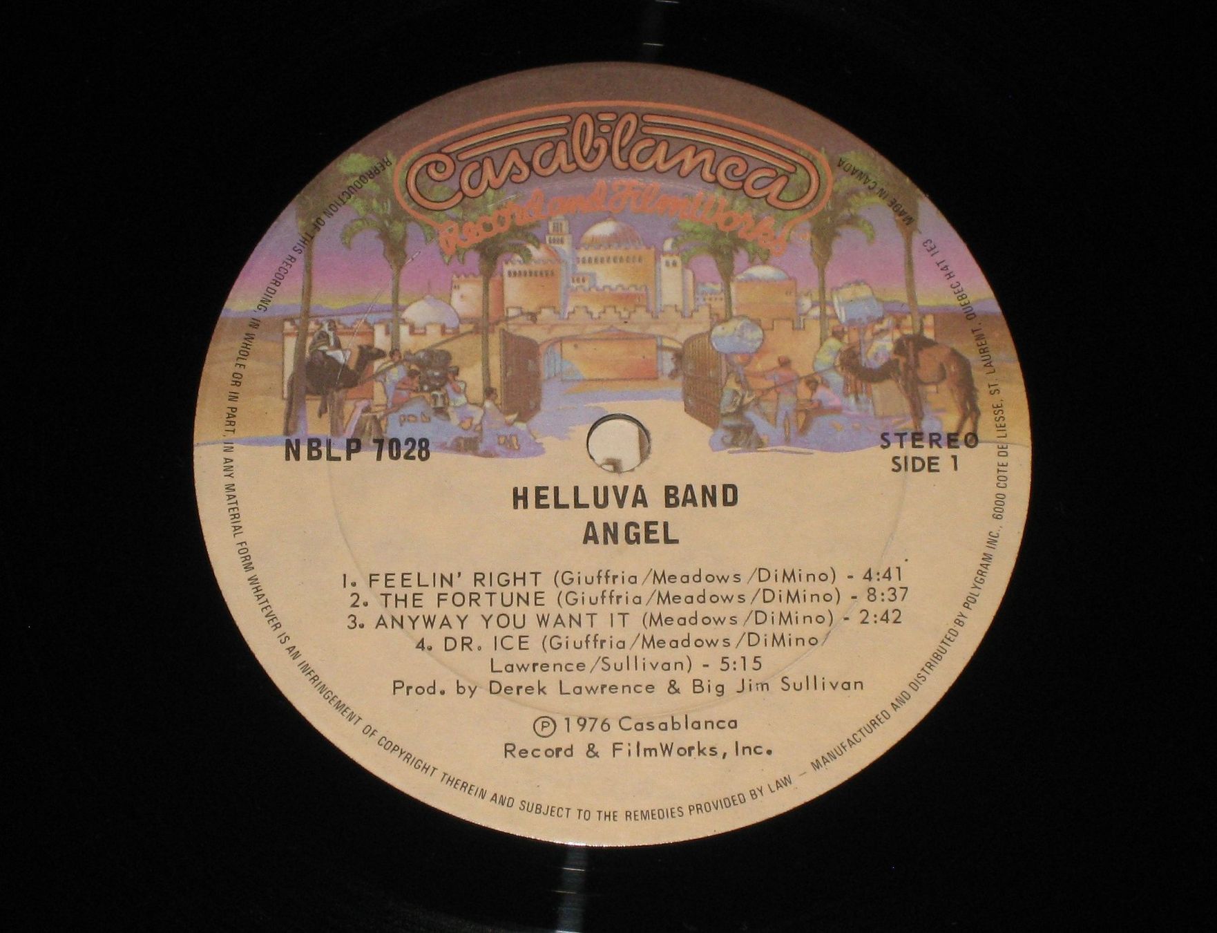 Vinyles: LP - ANGEL - HELLUVA BAND – D'occasion à Steckborn par Quo7 1