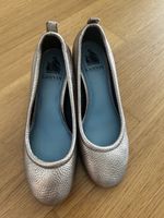 Lanvin Ballerinas Leder Gold Groesse 36 guter Zustand