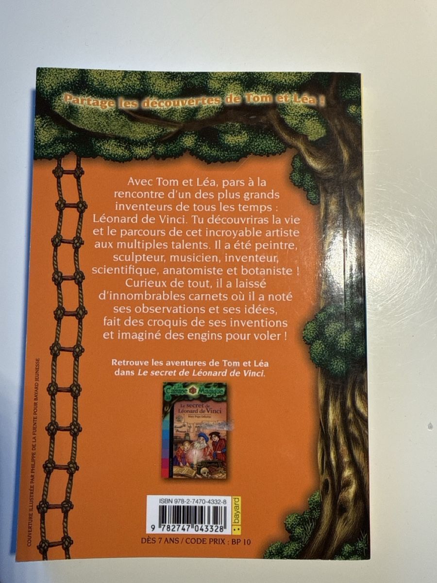 Bücher: LesCarnets-Cabane Magique  #15: Leonardo da Vinci – Neu (gemäss Beschreibung) aus Geneve von fed_grg5 1