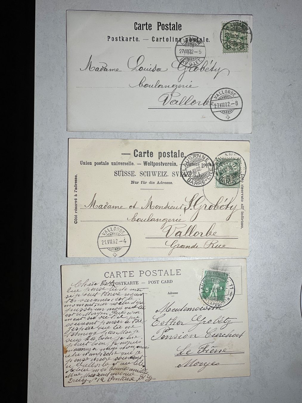 Cartoline postali: Lausanne Monument: Guillaume, Willhelm Tell – Usato da Strengelbach venduto da Aschatan5 1