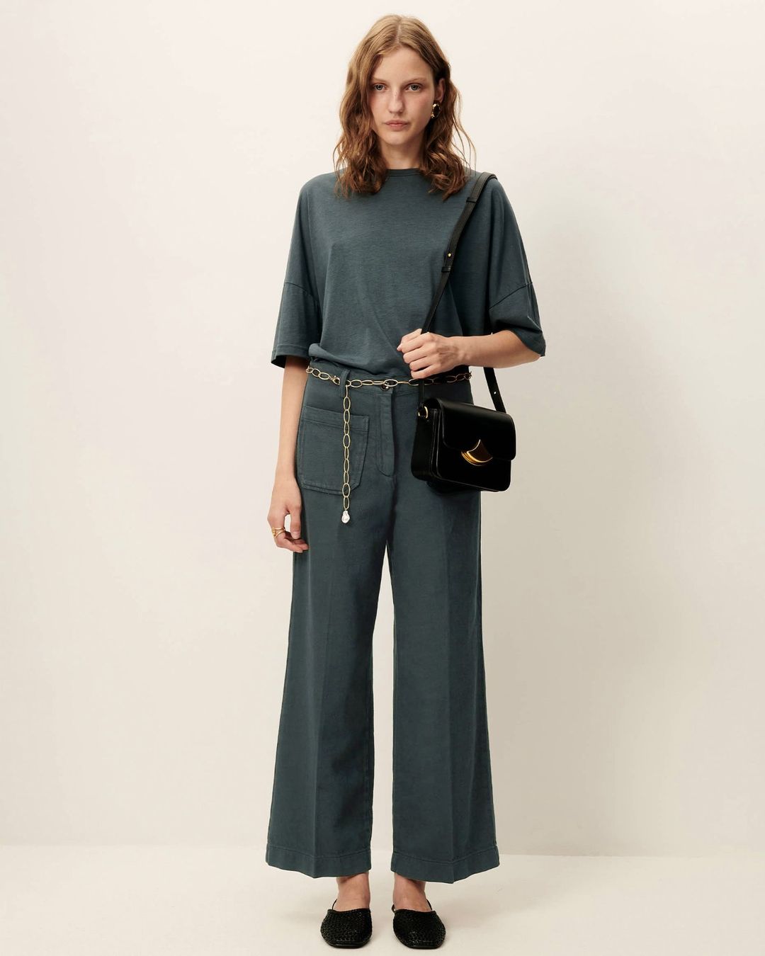 Sessun Pantaloni: Sessun Hose "Hendricks" Gr. L, grün – Usato da Utzenstorf venduto da Ismaele
