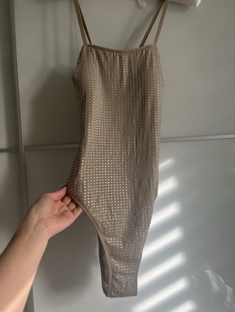 Sparkling Swimsuit Bodysuit for Summer Pool & Beach Parties!