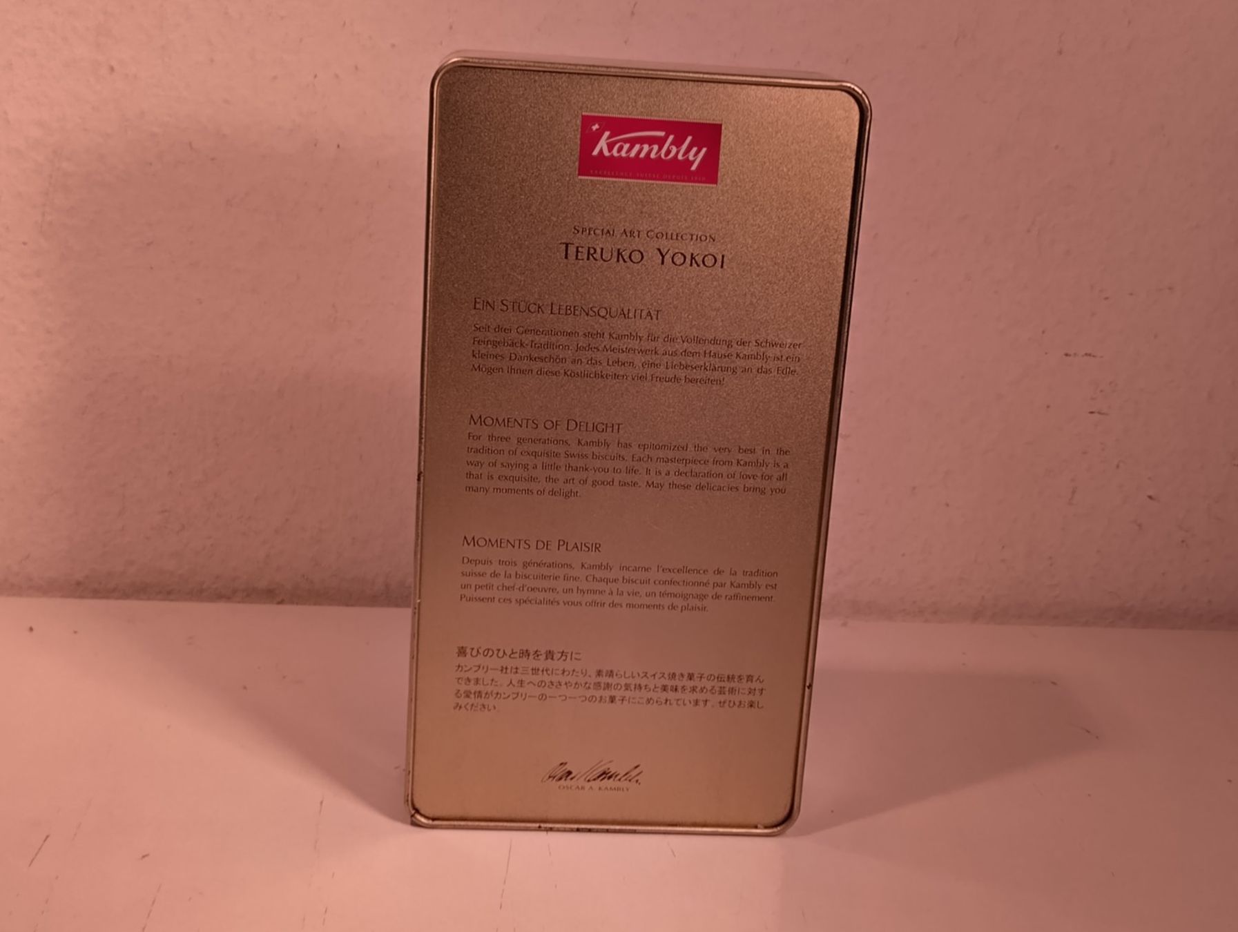 Kambly Altro in Decorazioni & Accessori: Blechbüchse Kambly Mohn TERUKO YOKOI – Nuovo (secondo la descrizione) da Bellach venduto da JingleCherry 3