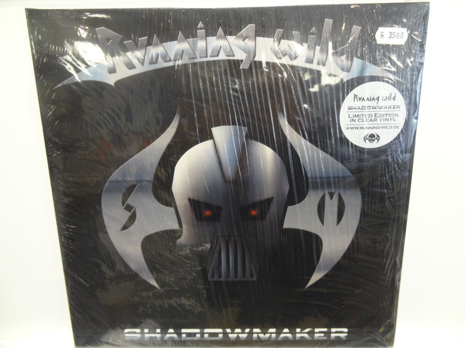 Dischi in vinile: Running Wild - Shadowmaker Clear Vinyl, Limited – Usato da luzern venduto da musicandart