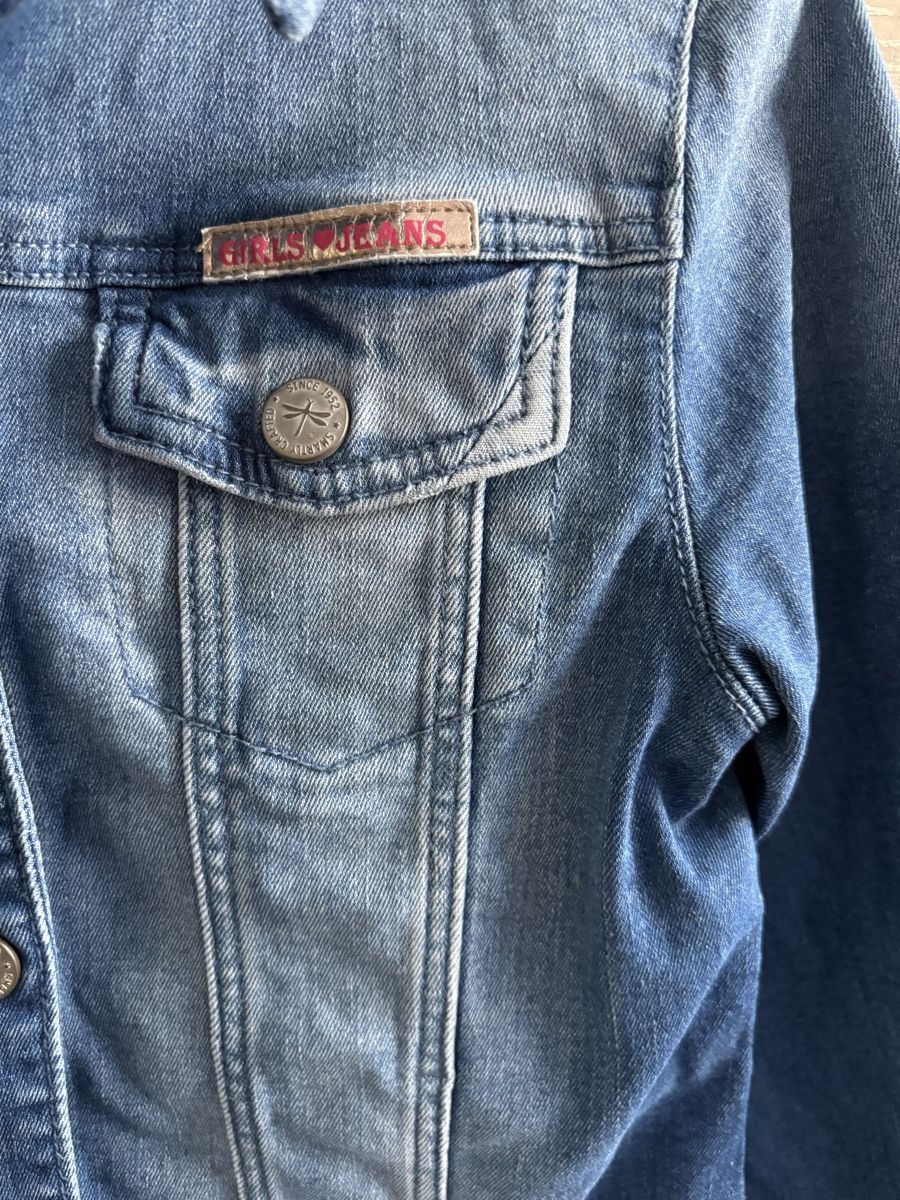 C&A Giacche & Cappotti: Jeans Jäckli Gr.128 – Usato da Nürensdorf venduto da Yellowstone09 2