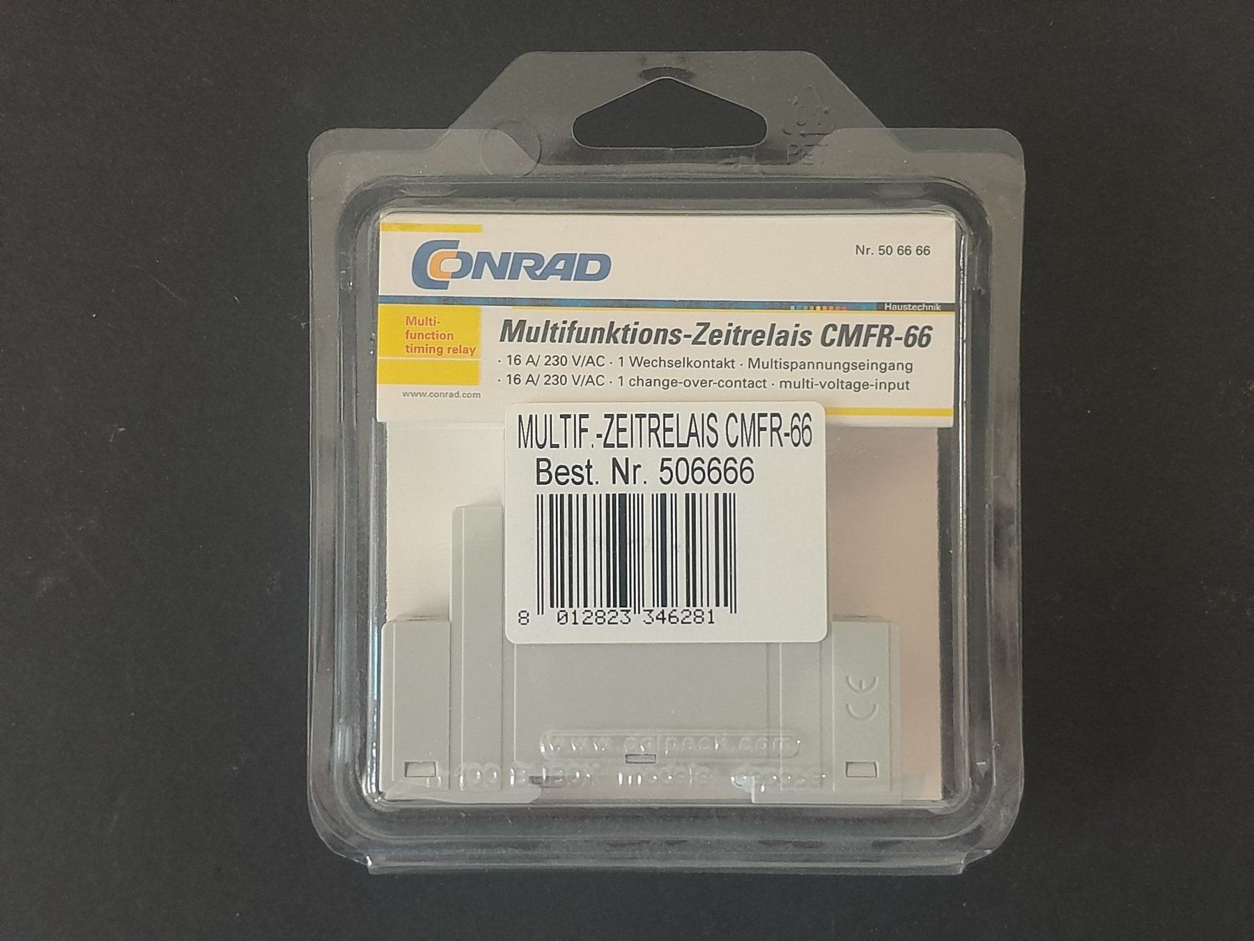Conrad Componenti elettronici: Multifunktions-Zeitrelais Conrad CMFR-66, neu – Nuovo (secondo la descrizione) da Zürich venduto da raphahello 5