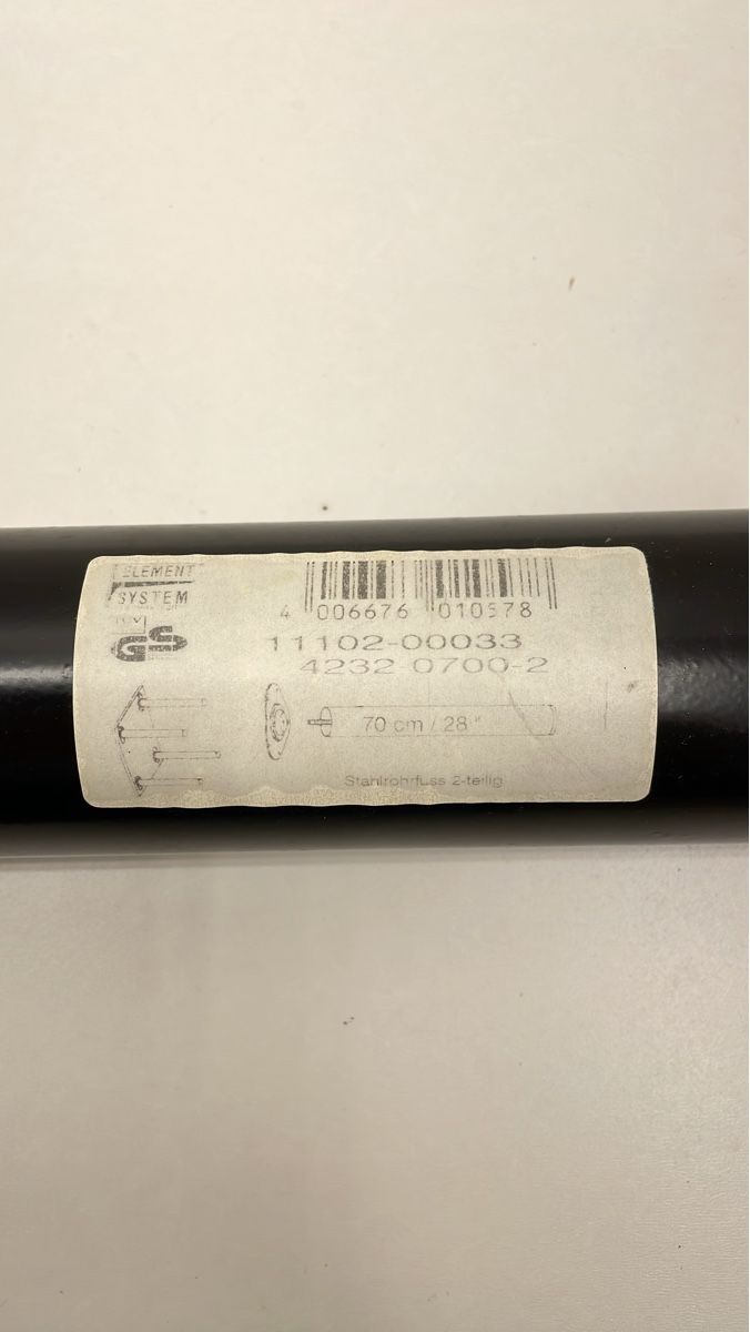 Balken: Stahlrohrfuss Element System, 70cm, Neuwertig! – Neu (gemäss Beschreibung) aus Mettmenstetten von zum123 1