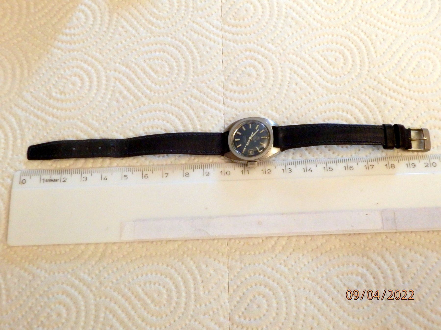 Tissot Orologi: Tissot, Automatic, Seastar, Datum, 23mm, Lederarmband, läuft – Usato da Ueberstorf venduto da dinbau 6