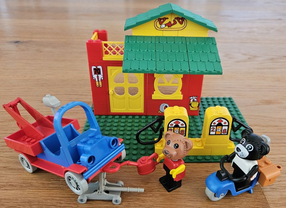 Lego Fabuland 3670 Tankstelle (1984) (Gebraucht) in Schaffhausen