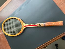 Vintage Dunlop Holz-Tennisracket Rod Laver