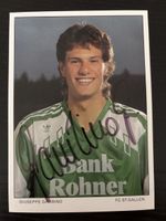 Signiertes Foto Giuseppe Gambino FC St. Gallen guter Zustand