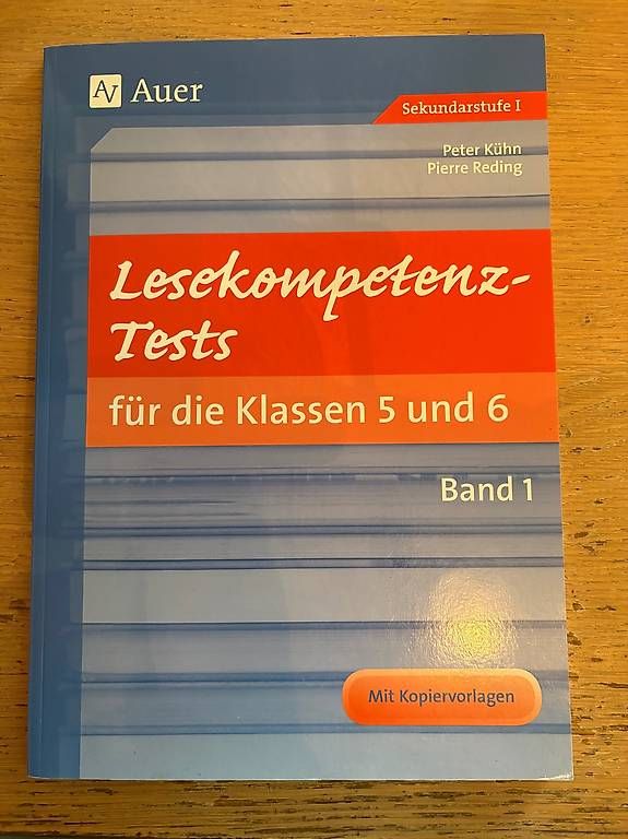 Bücher: Lesekompetenztests 5./6.Klasse – Gebraucht aus Lätti von moerli09