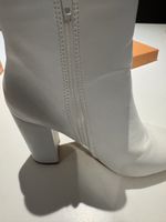 Bottines femme blanches Ari talon 9 cm pointure 37 neuf
