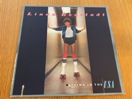 Linda Ronstadt - Living in the USA Schallplatte Vintage Top!